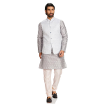 "Symbol Men's Cotton Blend Printed Kurta Pyjama Set "