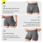 Man Cotton Underwear for Men Breathable Anti Roll Waistband