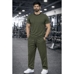 Jonney Men's Polyester Lycra Tracksuit | Lightweight Sports & Gym Wear | Comfortable Running & Training Track Suit for Men-MJ-184