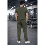 Jonney Men's Polyester Lycra Tracksuit | Lightweight Sports & Gym Wear | Comfortable Running & Training Track Suit for Men-MJ-184